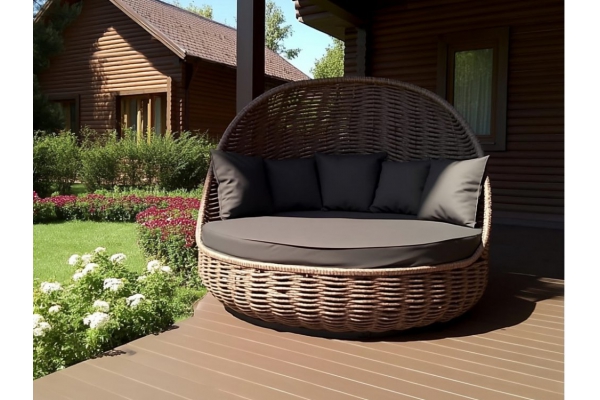 Диван плетёный Grand Nest