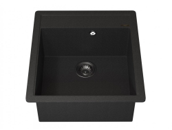 Кухонная мойка Uperwood Quartz UPD-07-04 черная матовая
